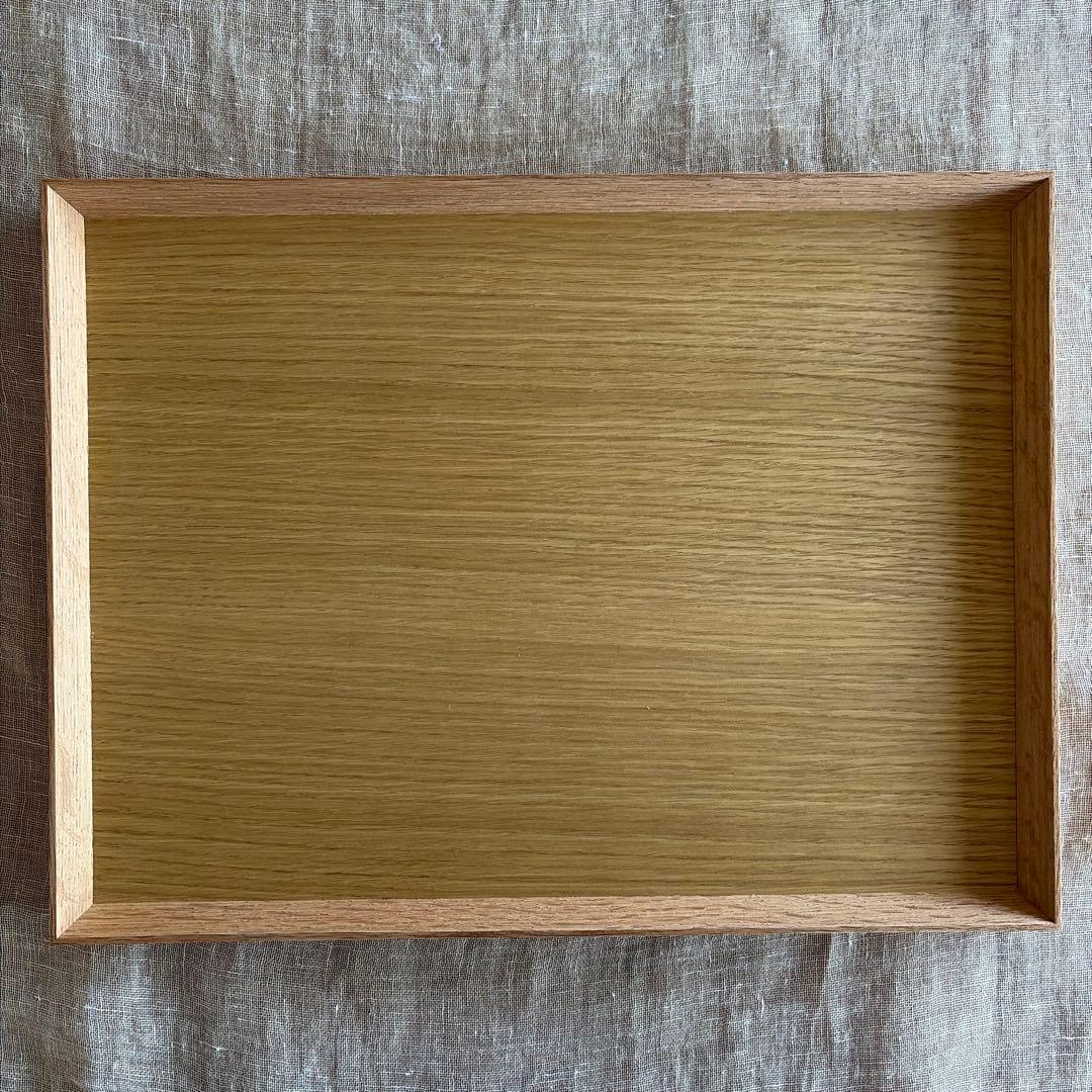 MUJI 無印良品　木製　角型トレー　大