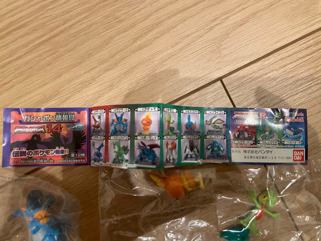 ポケットモンスター ポケモンフルカラーアドバンスR&S&E 15体セット