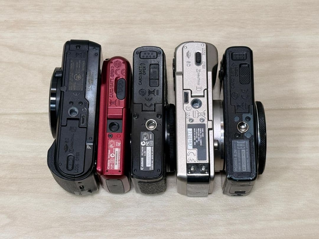 Canon 、SONY コンパクトデジタルカメラセット ジャンク