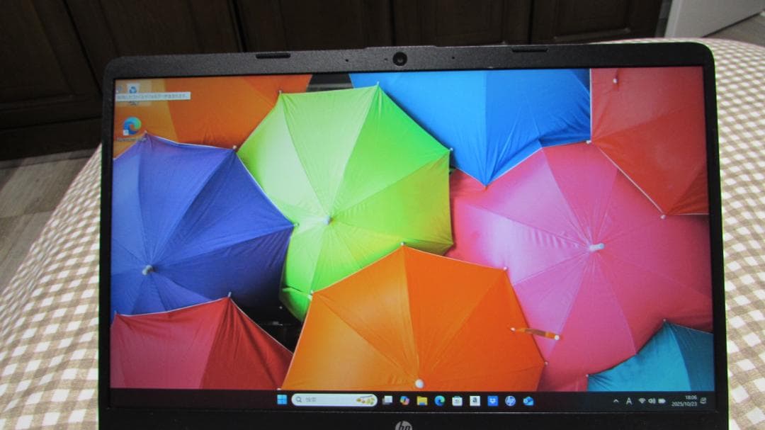 HP ノートPC 15.6インチ 15s-eq1132au