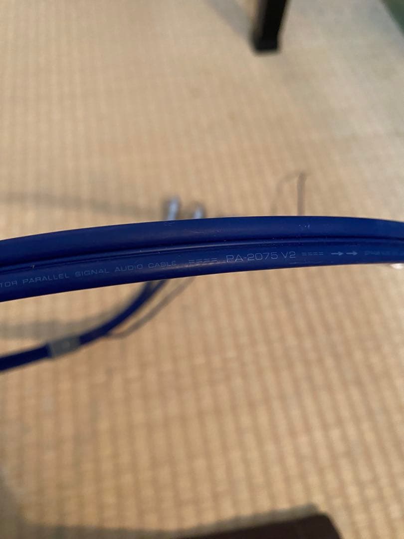 ケーブル・シールド PA-2075 RR V2 1.0m RCA-RCA