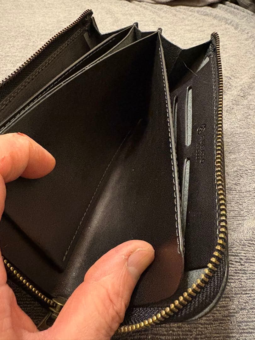 SMITH 栃木レザー 長財布 日本製