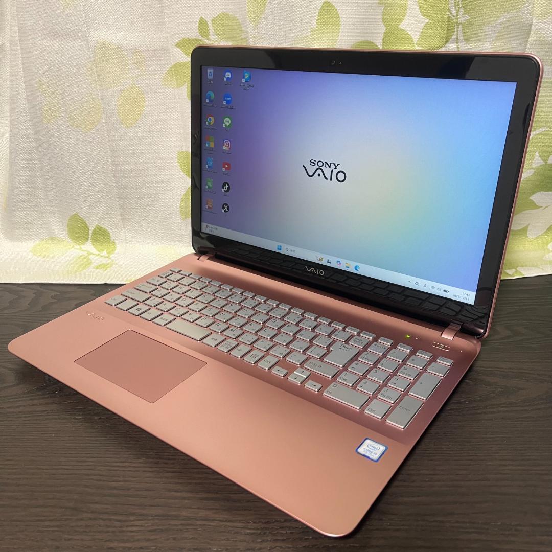 人気のピンク✨Sony☆VAIO☆SSD128GB&HDD1TB☆i5☆8GB