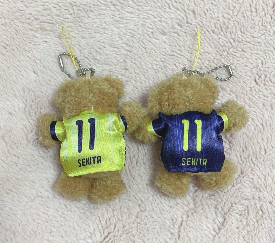 関田誠大　バレー　堺ブレイザーズ　ユニフォーム　クマ　ストラップ　キーホルダー