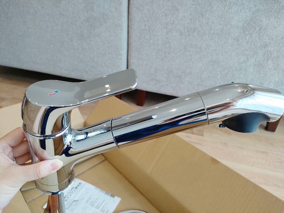 LIXILリクシル 浄水器内蔵型シングルレバー混合水栓