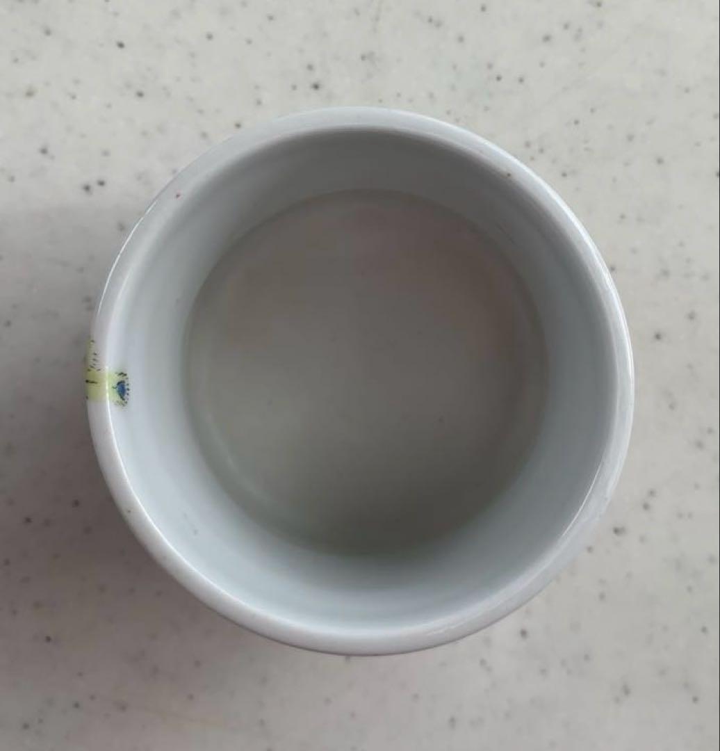 中国　江西省　景徳鎮　粉彩色絵　花鳥模様 香炉　香炉灰