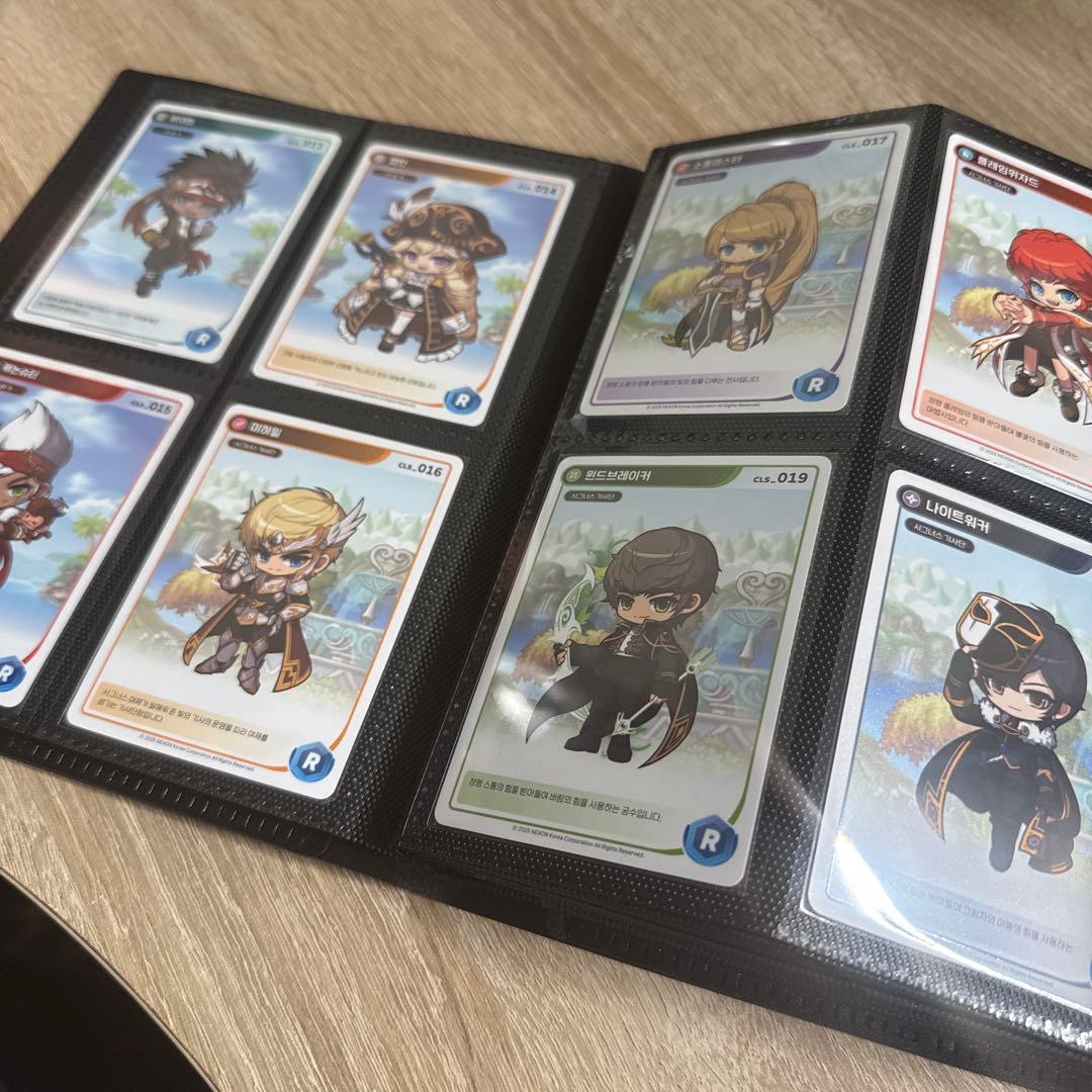 メイプルストーリー　コレクションカード　コンプリートセット