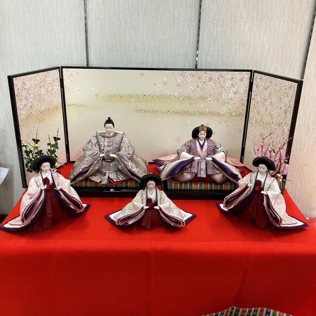 専用ページ　C7 訳あり特価　ひな壇飾り　雛人形三段　雪洞付き　ひな人形三段