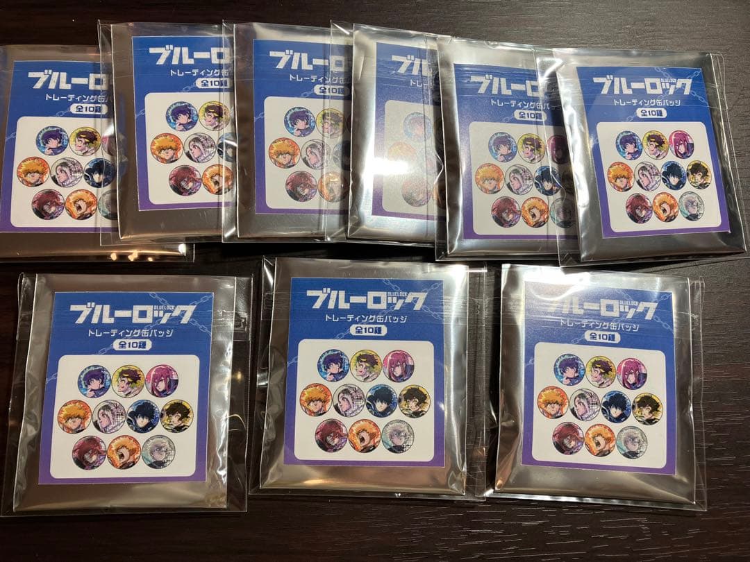 ブルーロック　トレーディング缶バッジ　原作缶バッジ　潔世一　9点