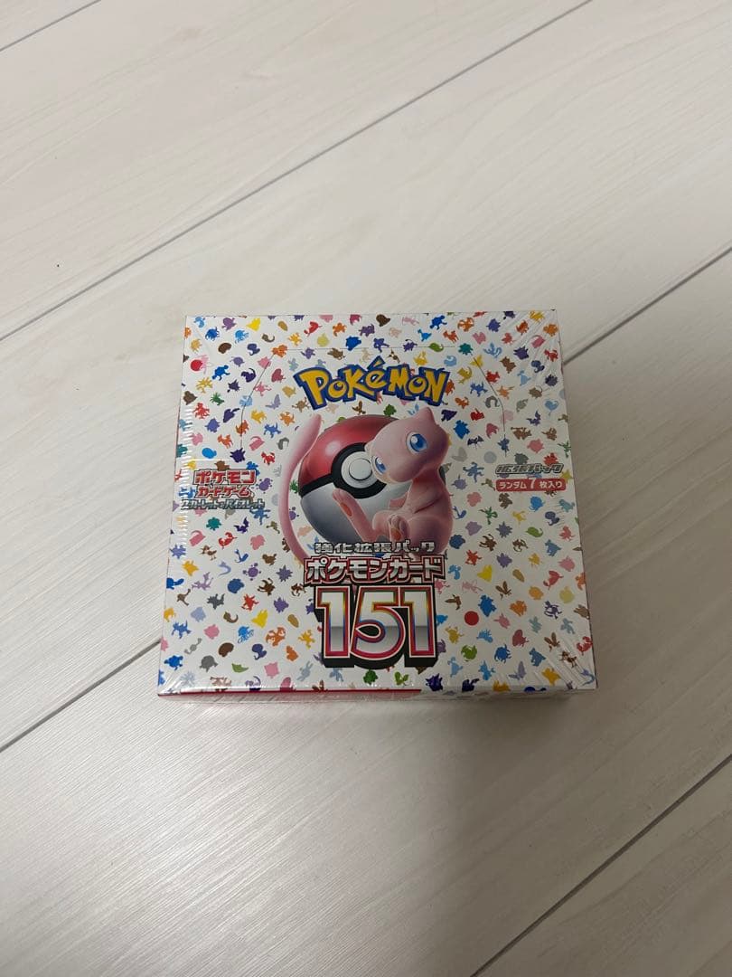 空*様 【未開封】ポケモンカード151BOXスカーレット&バイオレット拡張パック