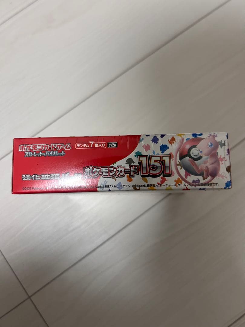 空*様 【未開封】ポケモンカード151BOXスカーレット&バイオレット拡張パック