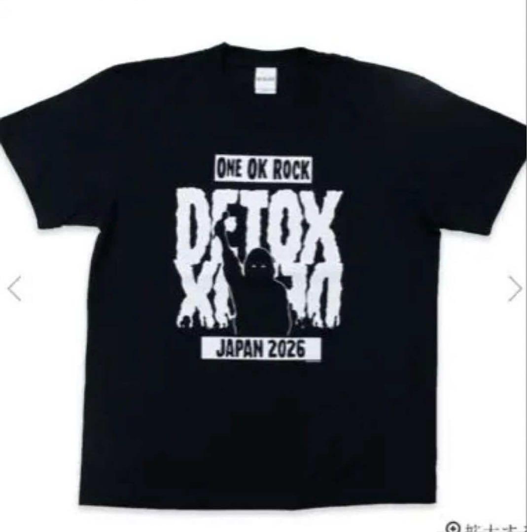 2026 ONE OK ROCK DETOX Tシャツ ブラックL