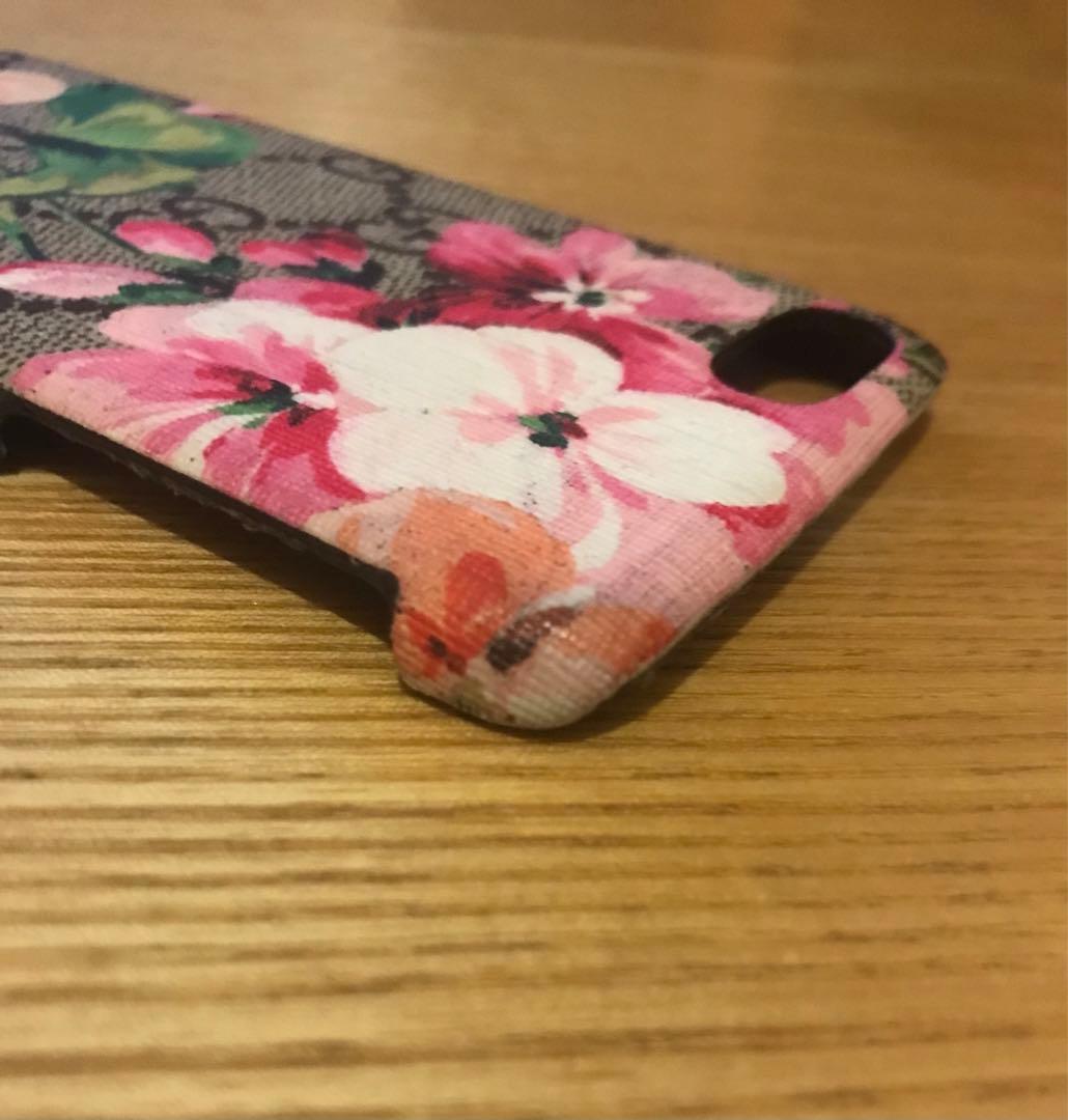 【グッチ】GGブルームス フラワー柄 iPhone7/8/SE2/SE3 ケース