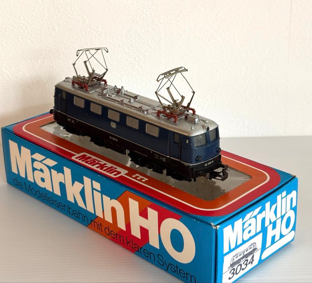 メルクリン ドイツ連邦鉄道　1969年製　電気機関車　BR141 稼働品　箱付き