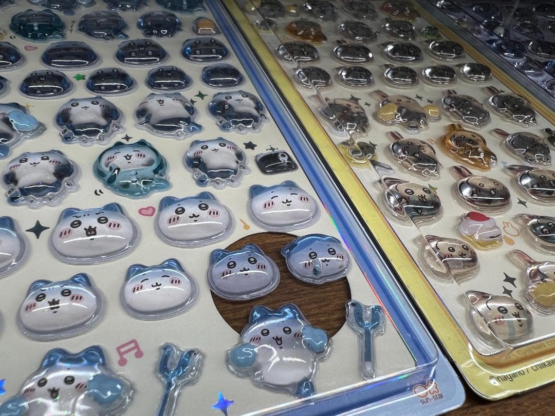 正規品　ちいかわ　第一弾　ボンボンドロップシール　ちいかわ　ハチワレ　うさぎ