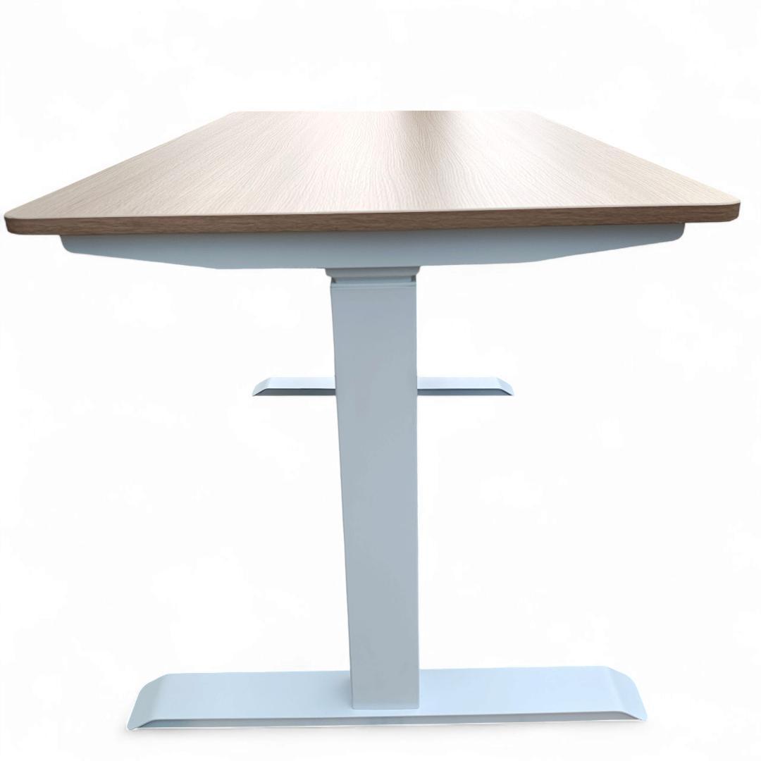 ※脚のみ 山善 電動昇降デスク ELD-1270 ウッドナチュラル ホワイト