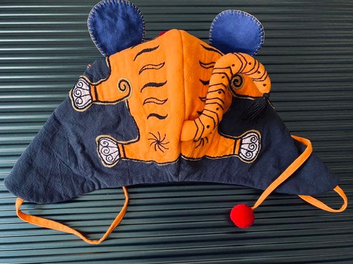 虎頭帽　虎头帽　トラ　帽子