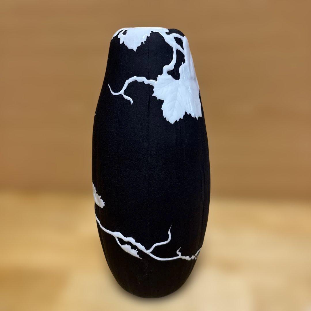 深川陶磁器　墨　sumi ミラノコレクション　花瓶