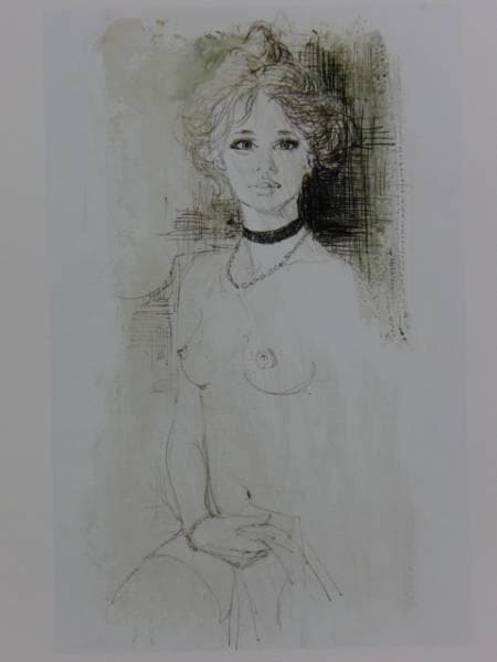 B・シャロワ、マリー、日本未発売・限定画集画、新品額付