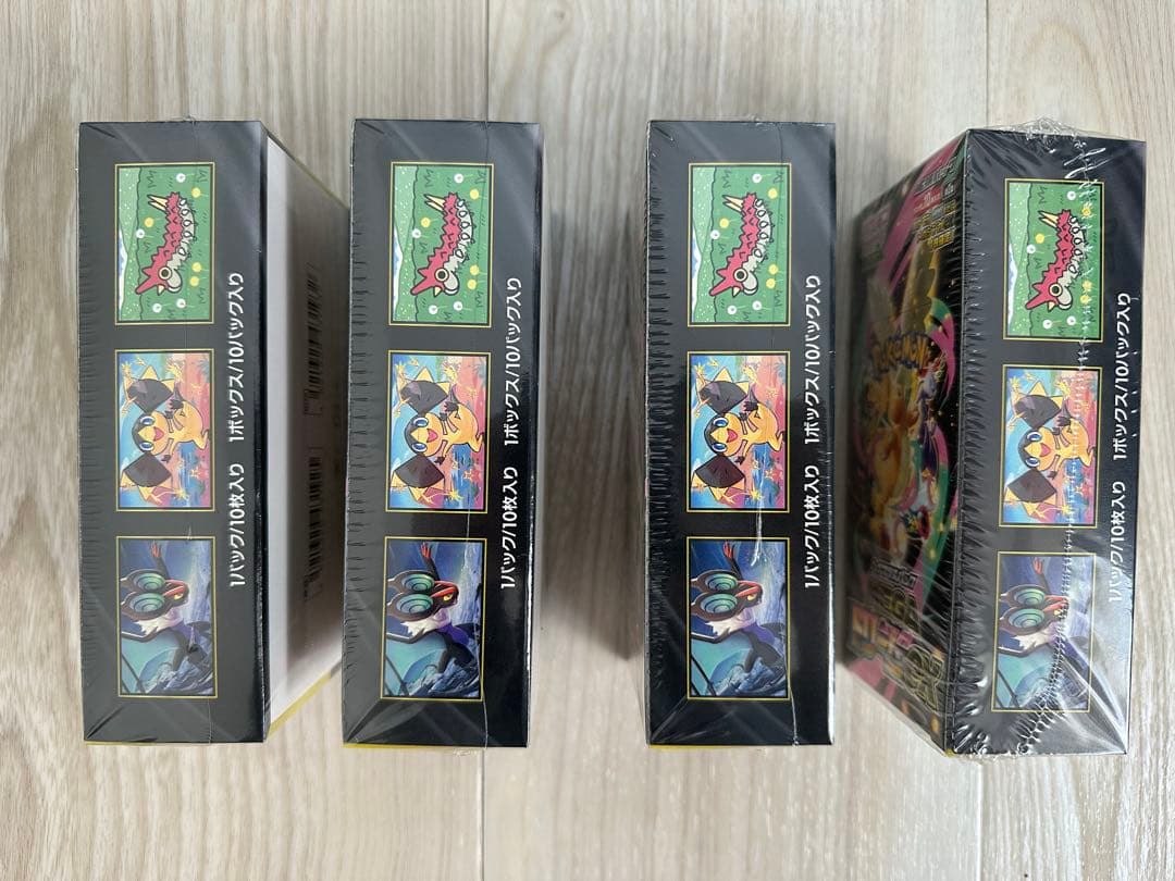 シュリンク有り】ポケモンカードハイクラスパックMEGA ドリームex4BOX