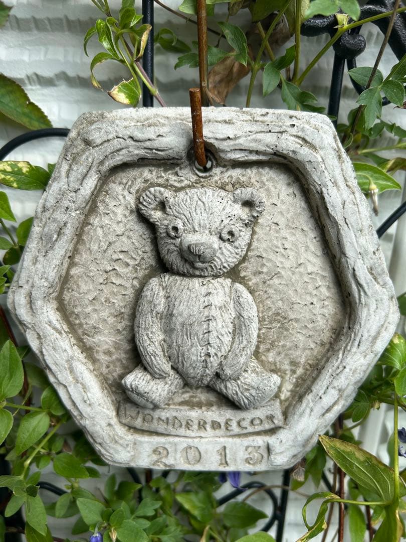 ワンダーデコール　イヤープレート2013 ベア　くま　オーナメント