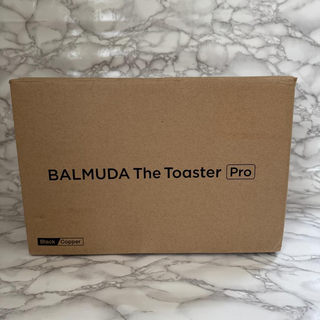 【新品未使用】BALMUDA トースター Pro K11A-SE-BK