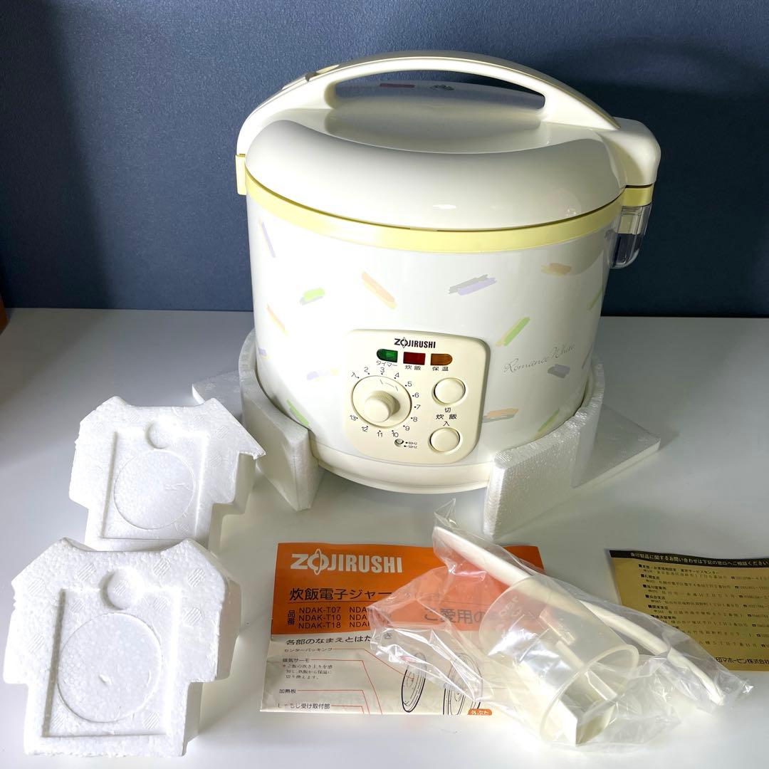 『象印 』1.8ℓタイマー付き 炊飯電子ジャー NDAK-T18 X 新品　美品