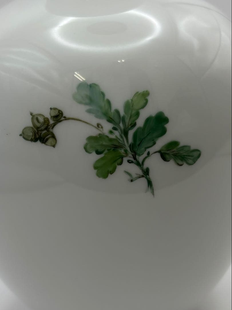 Meissen マイセン 花瓶 フラワーベース バードモチーフ 箱付 花鳥図