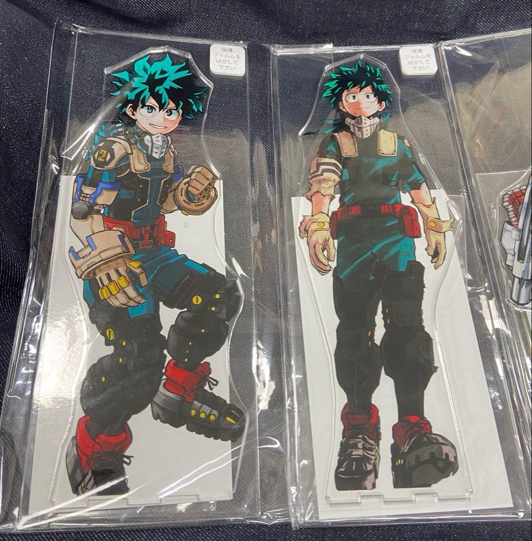 ヒロアカ　アクリルMEGAフィギュア　3点セット