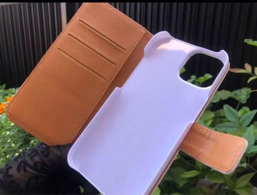 iPhone15手帳型ケースSE3 13 14 数字モード系　管理D-2