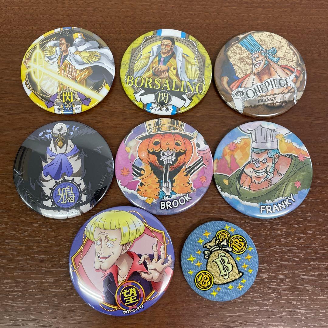 ❶ワンピース 麦わらストア 輩ブロマイド 輩缶バッジ ポスカ グッズまとめ売り