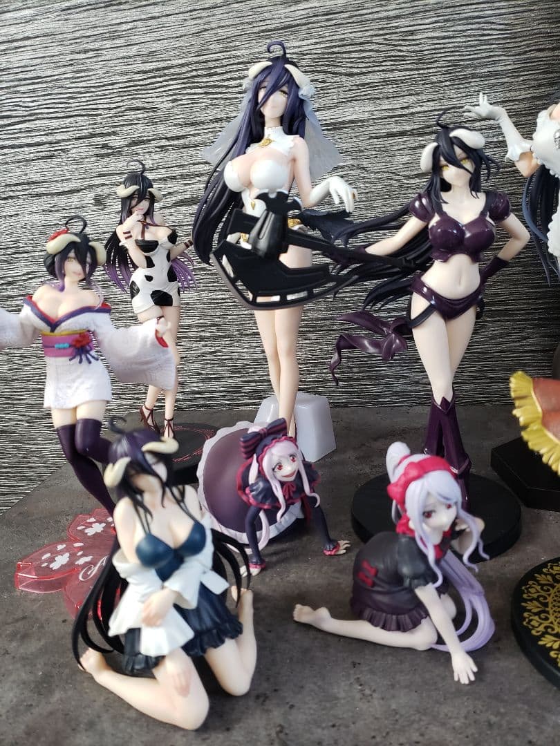 オーバーロード　アルベド　シャルティア　美少女　フィギュア　まとめ売り