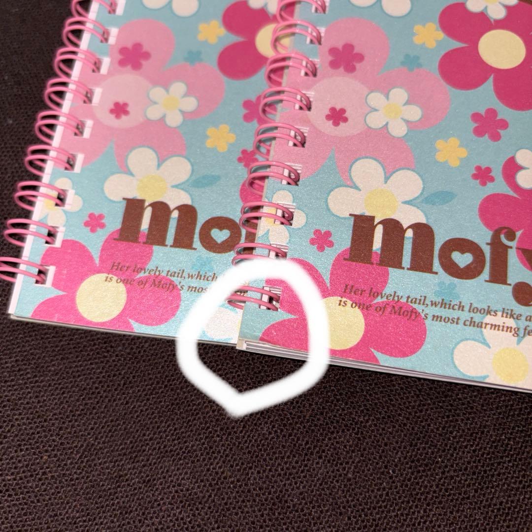 うさぎのモフィ　mofy メモ帳　レターセット　メモパッド　平成