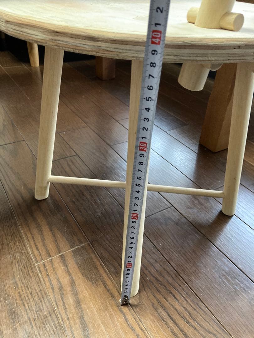 送料込○リュネーブ&ラパン　優しい木製チェア２脚