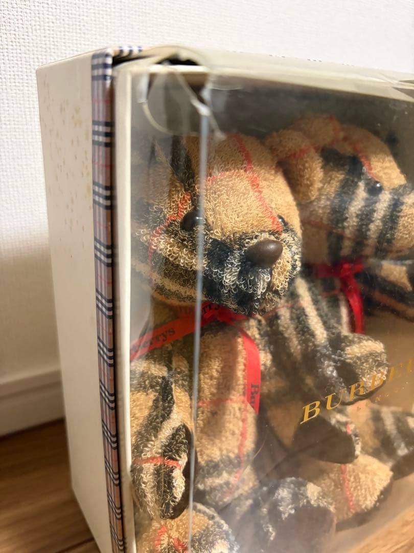 Burberrys チェック柄ぬいぐるみ 2体セット