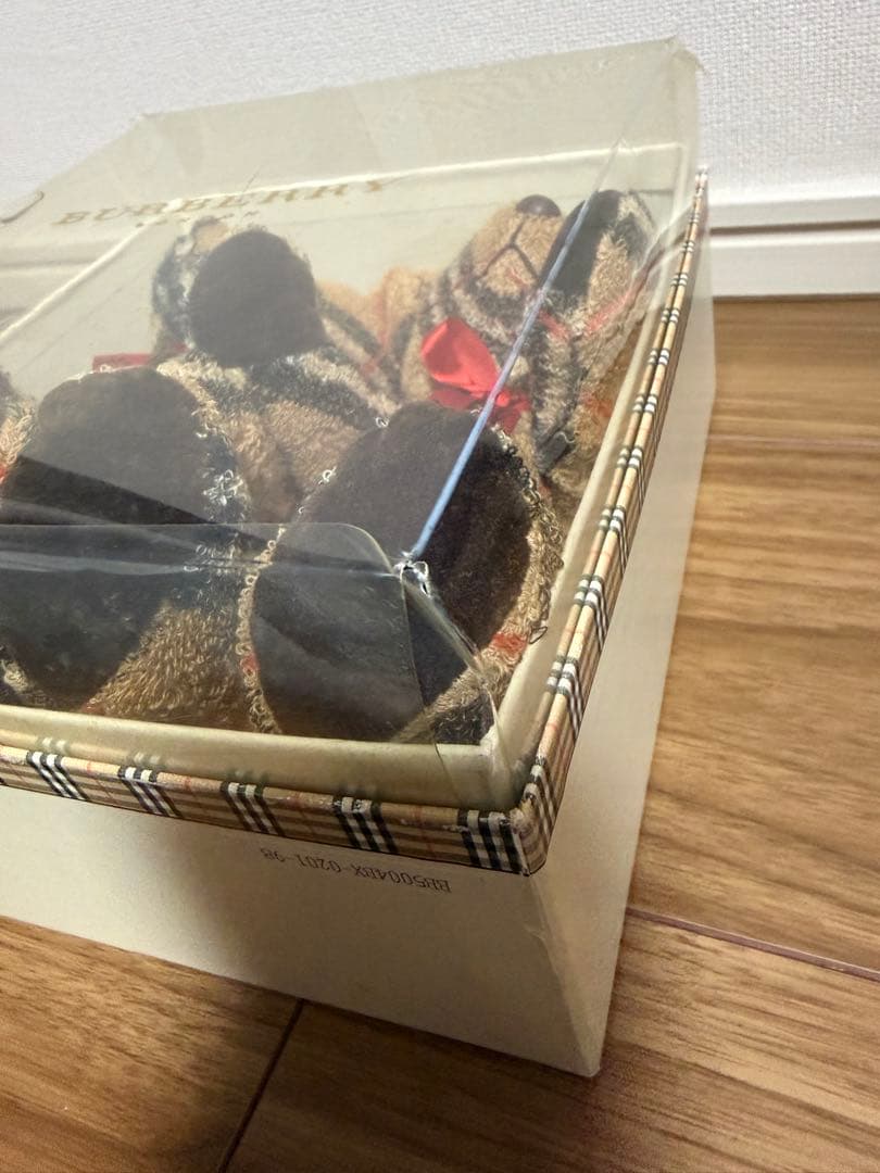 Burberrys チェック柄ぬいぐるみ 2体セット