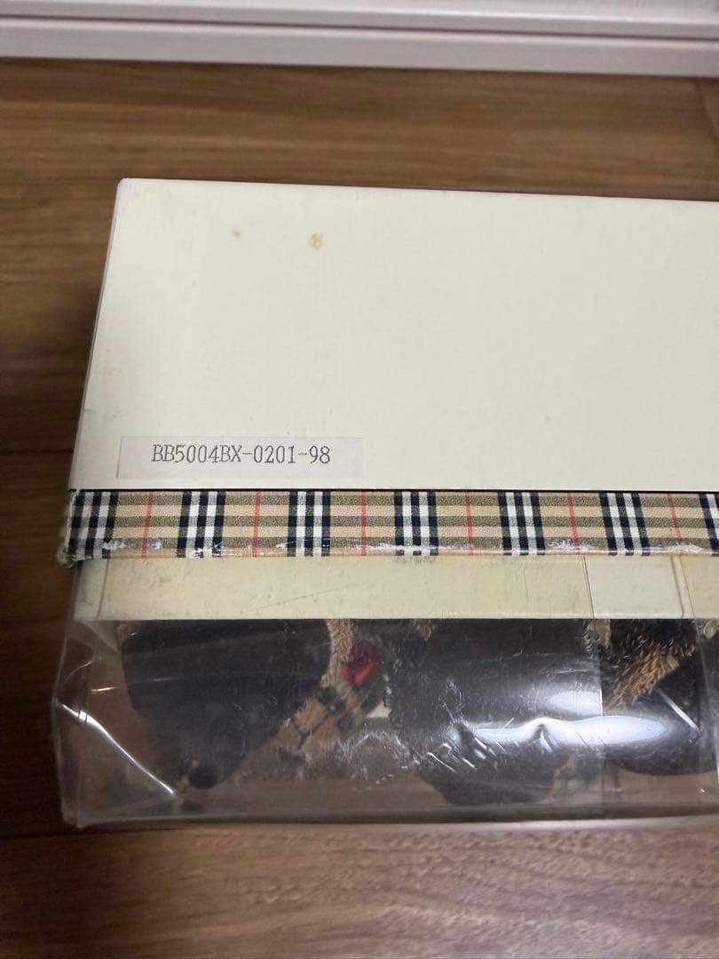 Burberrys チェック柄ぬいぐるみ 2体セット