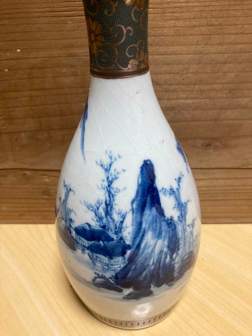 九谷焼 末川泉山 四合徳利6本 骨董 古美術