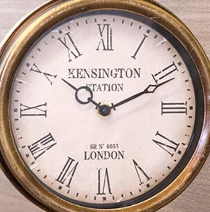 時計 吊り下げ ステーションクロック ブロンズ クラシック 1508-20-BZ