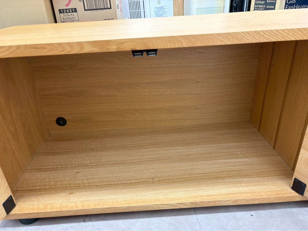 無印良品 スタッキングキャビネット オーク　美品