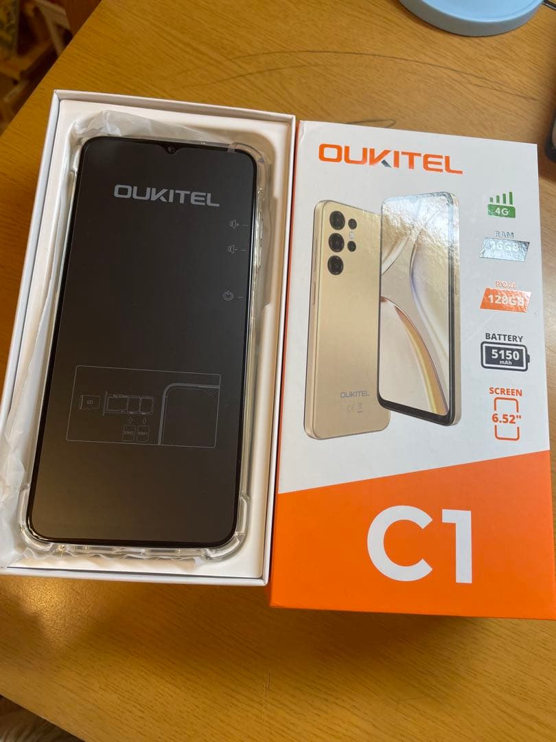 OUKITEL C1 ゴールド 5150mAh