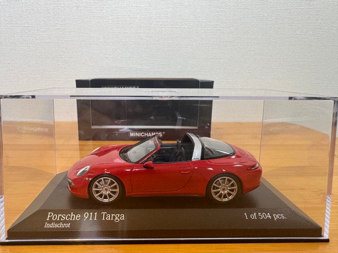 【MINICHAMPS】限定504台　Porsche 911 Targa
