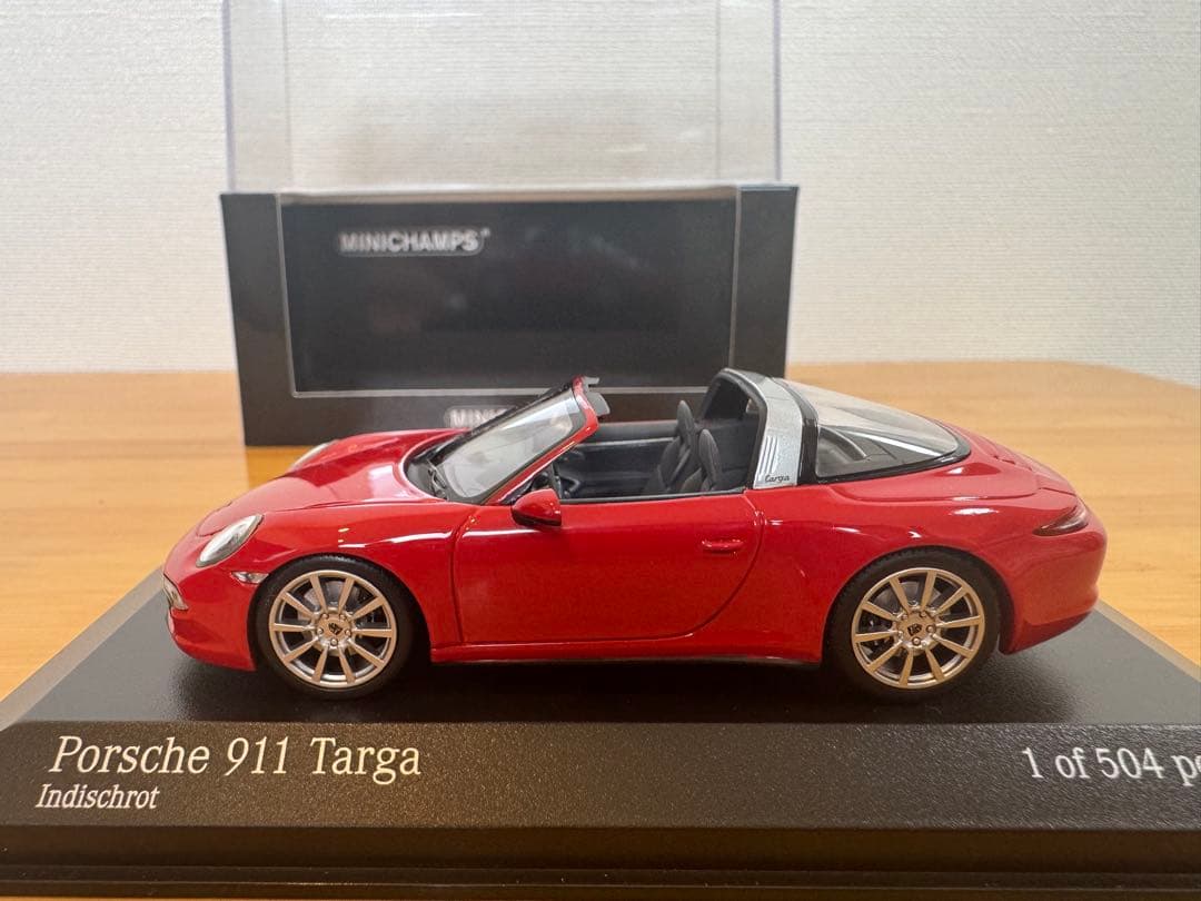 【MINICHAMPS】限定504台　Porsche 911 Targa