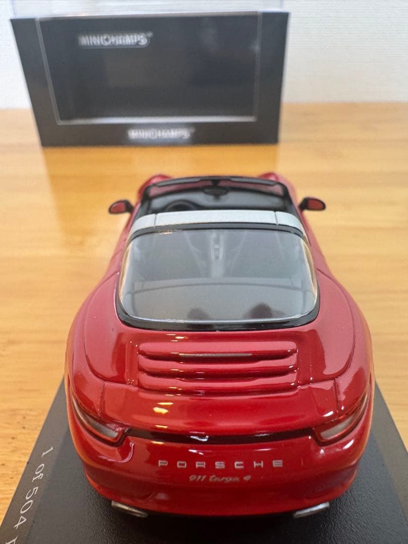 【MINICHAMPS】限定504台　Porsche 911 Targa