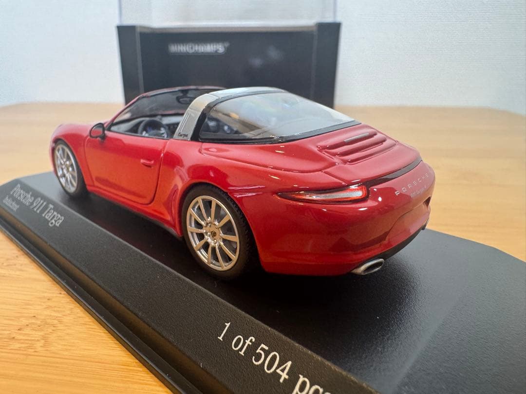 【MINICHAMPS】限定504台　Porsche 911 Targa