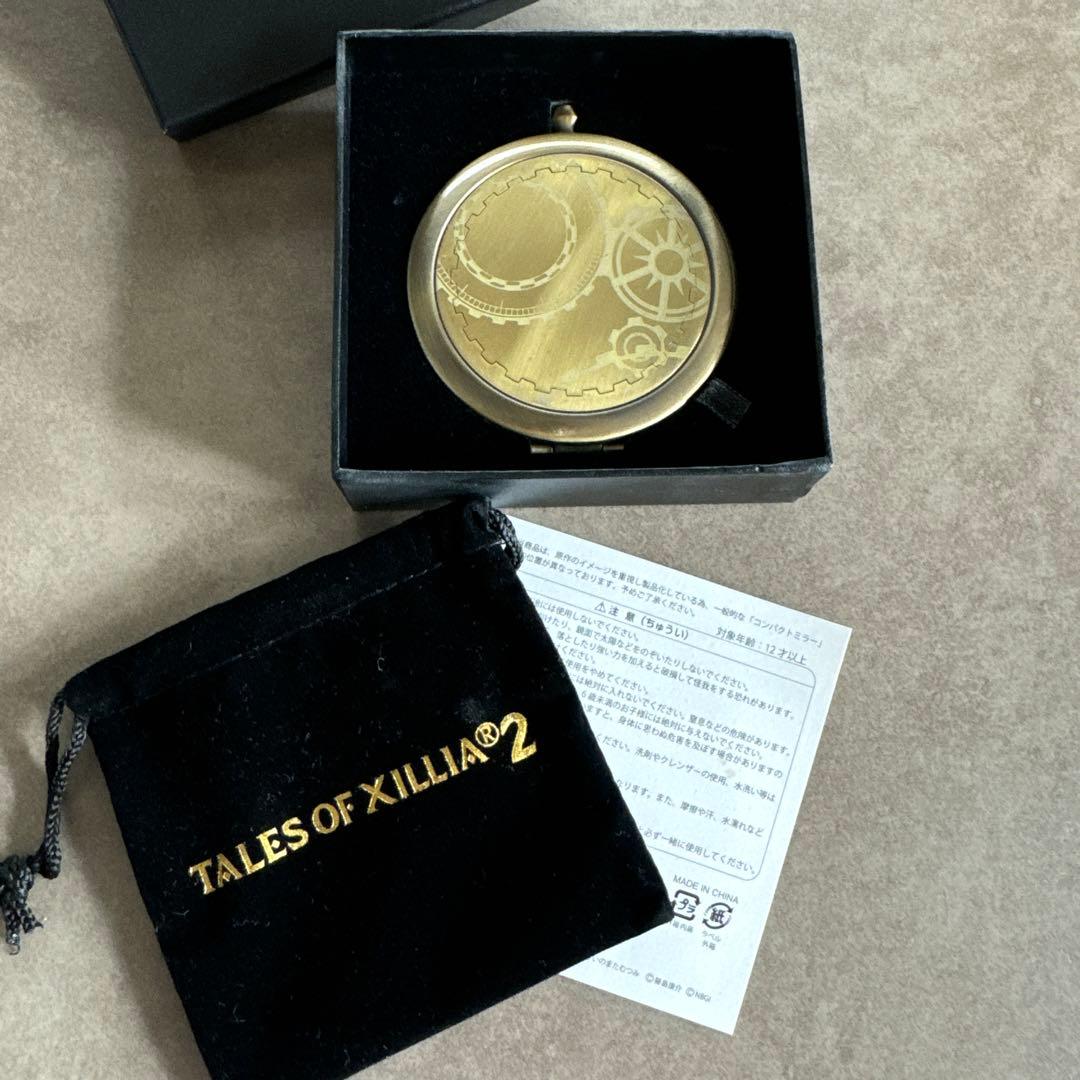 テイルズオブエクシリア2 懐中時計型コンパクトミラー ゴールド