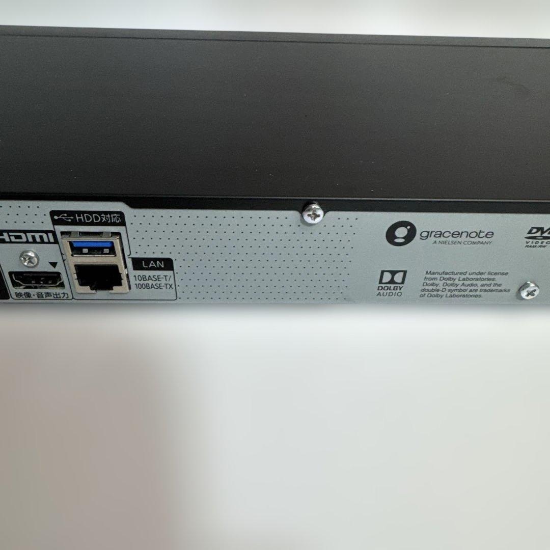 Panasonic ブルーレイレコーダー　DMR-BW1050 2018年製