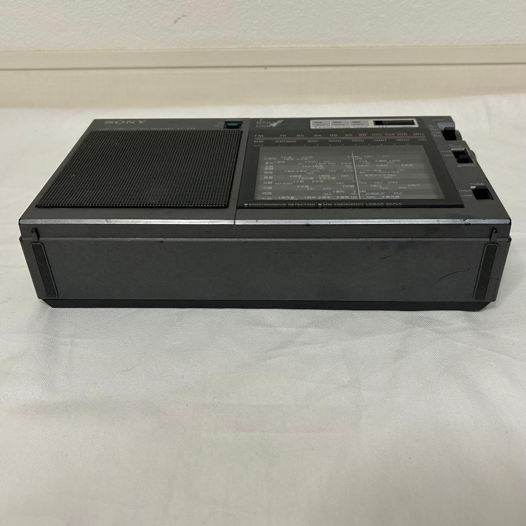 送料込★動作確認済★SONY ICF- EX5 レトロラジオ 受信可 音出しOK