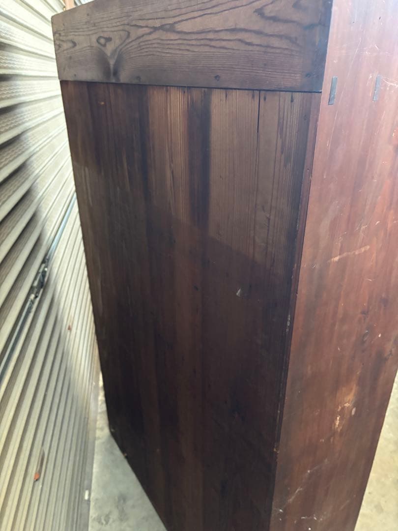 レトロ　アンティーク家具　ステンドグラス入り ハンドメイド　岐阜県揖斐郡池田町