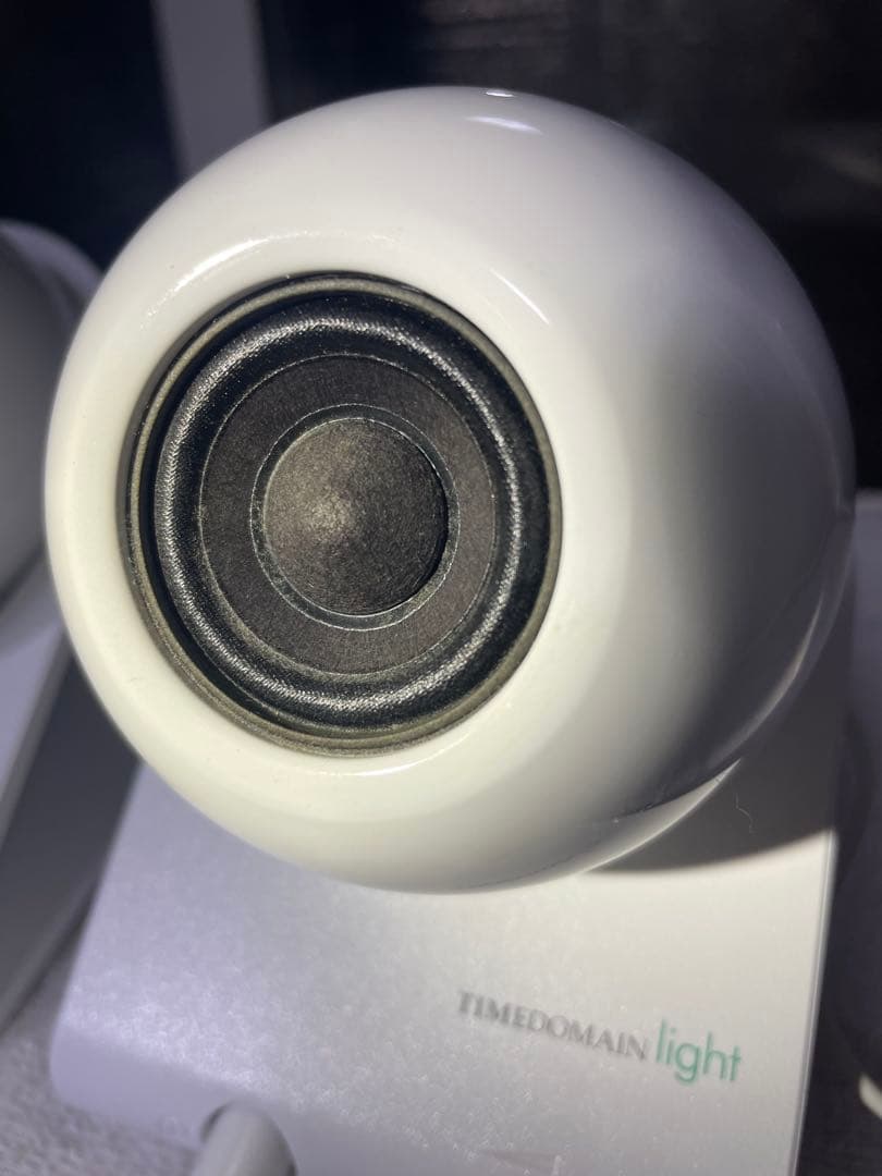 TIMEDOMAIN light ホワイト 2.0チャンネルスピーカー